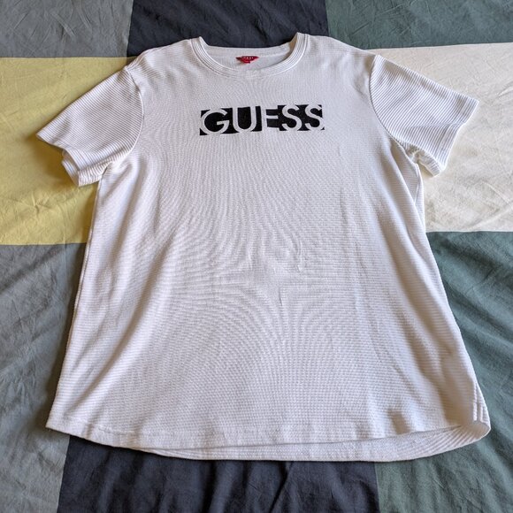 Guess Men's White T-Shirt XXL - Picture 4 of 9